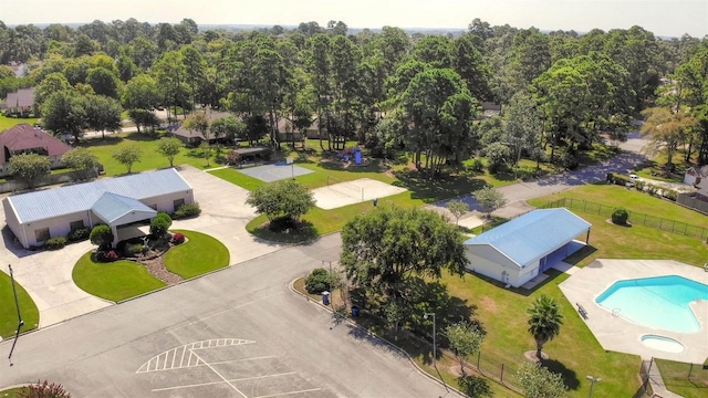 12975 Corona Ct, Willis, TX 77318 - bird's eye view