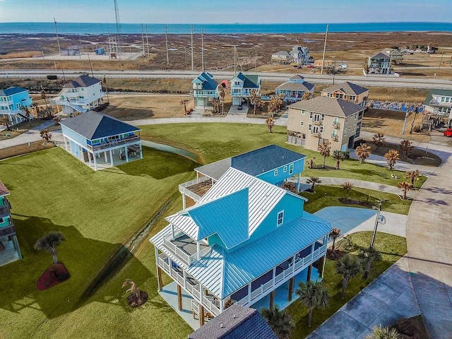 4110 Defender Ln, Galveston, TX 77554 - birds eye view of property