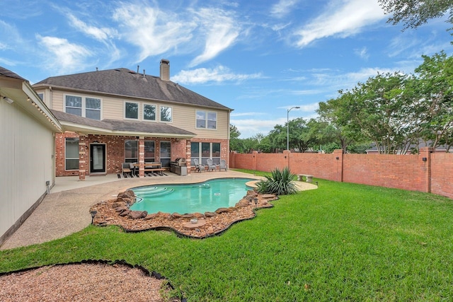 4526 Ambrosia Springs Ln, Katy, TX 77494 - view of pool featuring a patio area
