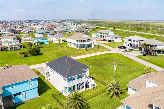 978 Sue Dr, Crystal Beach, TX 77650 - birds eye view of property featuring a residential view