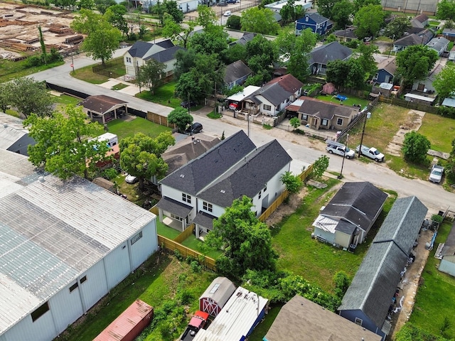drone / aerial view featuring a residential view