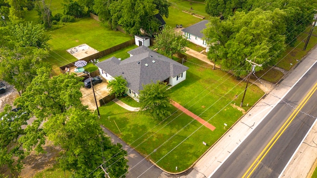 drone / aerial view