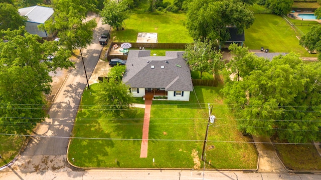 drone / aerial view