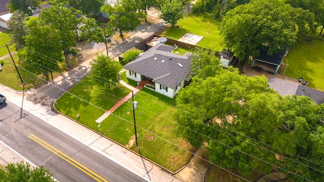 drone / aerial view