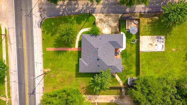 drone / aerial view