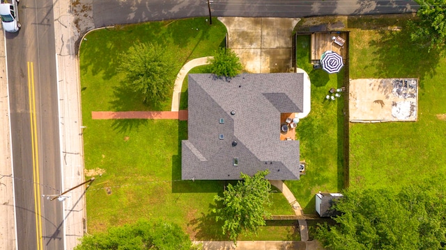 drone / aerial view