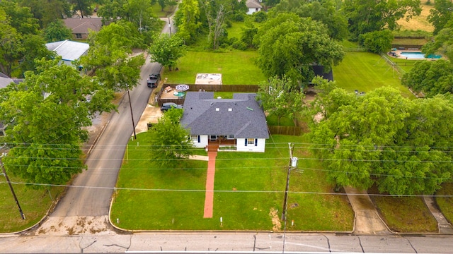 drone / aerial view