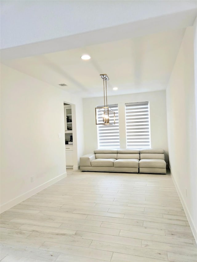 1902 Longcroft Ln, Katy, TX 77493 - empty room with recessed lighting, baseboards, and light wood-style floors