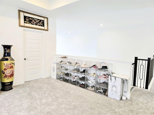 1902 Longcroft Ln, Katy, TX 77493 - rec room with carpet flooring