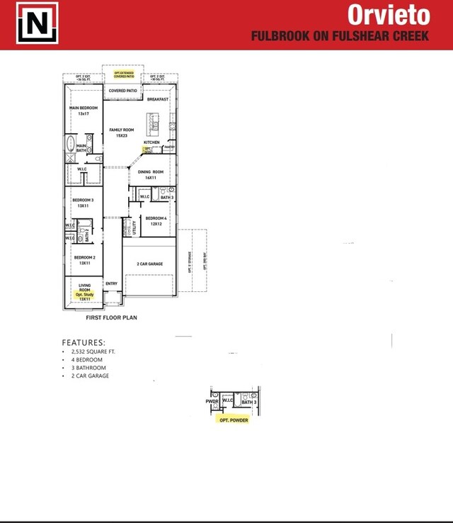 30219 Gold Finch Pl, Fulshear, TX 77441 - room layout