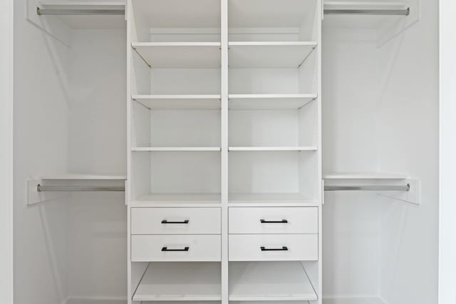 view of closet