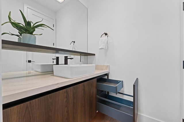 bar with a sink