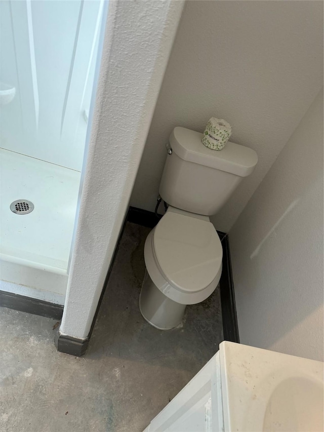 bathroom with toilet