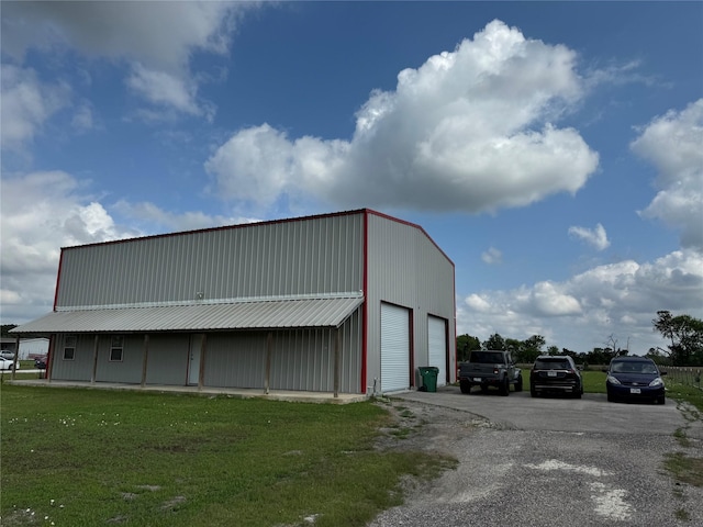 view of outbuilding with an outbuilding