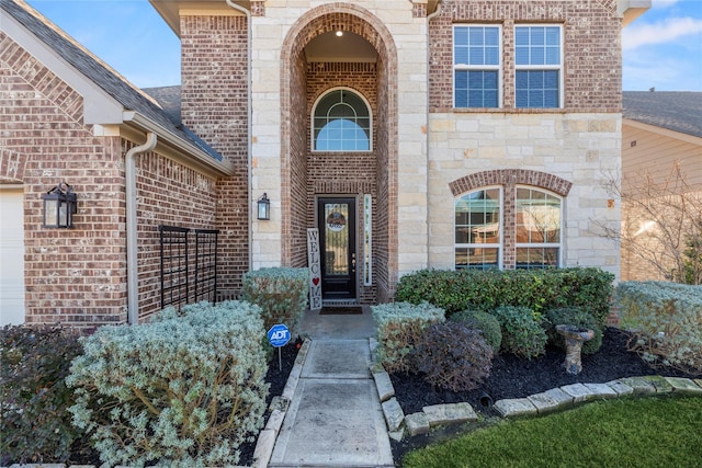 3419 Marlene Meadow Way, Richmond, TX 77406 - entrance to property with stone siding and brick siding