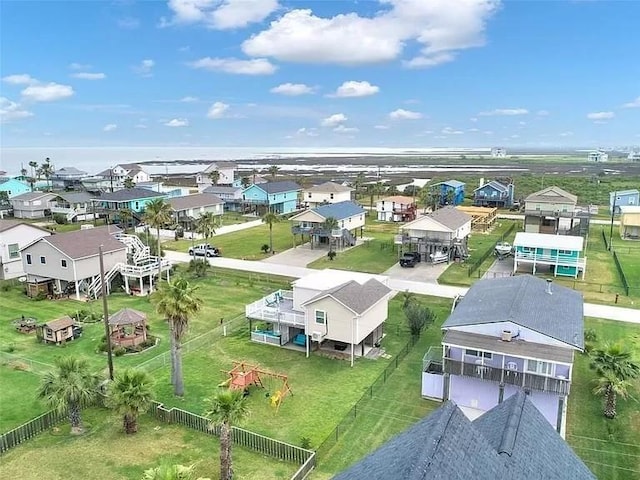 4006 Reeves Dr, Galveston, TX 77554 - aerial view of residential area