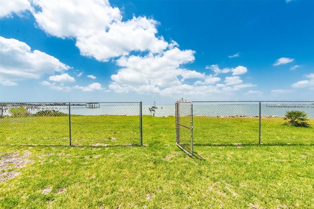 1102 15th St, San Leon, TX 77539 - view of yard with fence