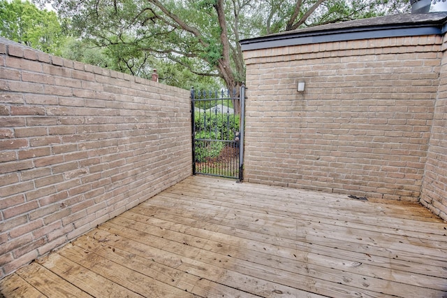 15626 Whitewater Ln, Houston, TX 77079 - wooden deck featuring fence