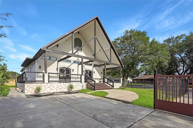 11215 Duane St, Houston, TX 77047 - view of front facade with stucco siding