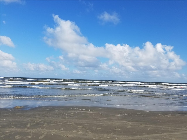 16606 John Davis Rd, Jamaica Beach, TX 77554 - water view featuring a beach view