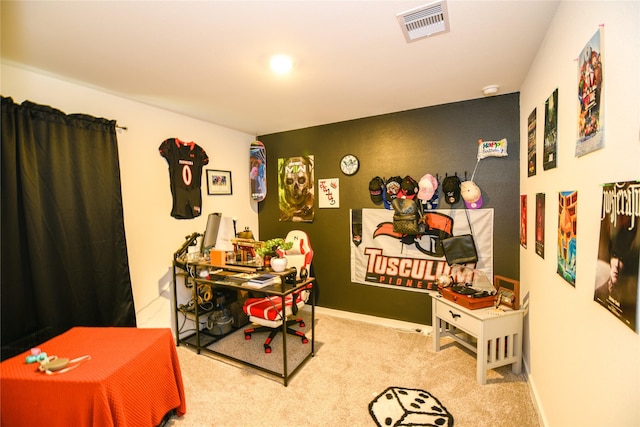 1219 Ricasoli Dr, Richmond, TX 77406 - playroom with visible vents and carpet flooring