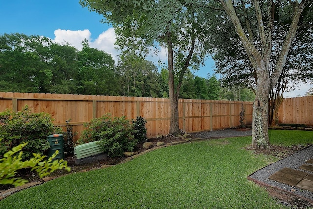 view of yard