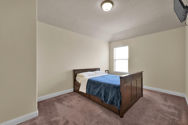 8107 Lockridge Terrace Ln, Cypress, TX 77433 - carpeted bedroom with lofted ceiling and baseboards