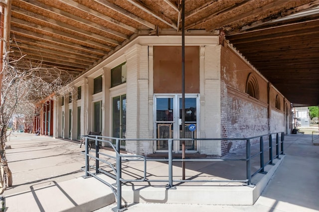 view of stable