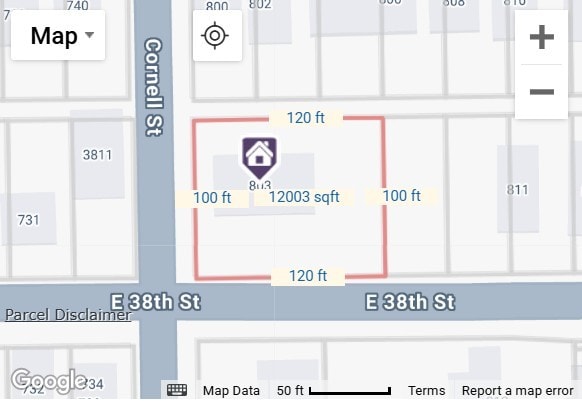 803 E 38th St, Houston, TX 77022 - map / location