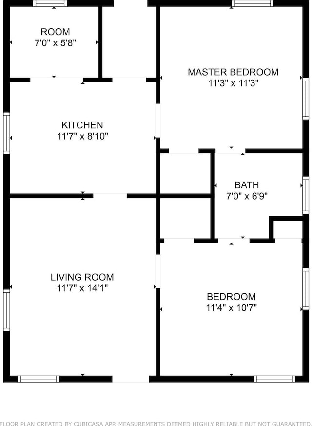 119 W Main St, Baytown, TX 77520 - floor plan