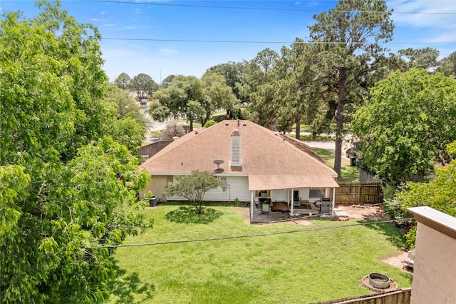 15202 Pebble Lake Dr, Houston, TX 77095 - view of subject property featuring a tree filled landscape