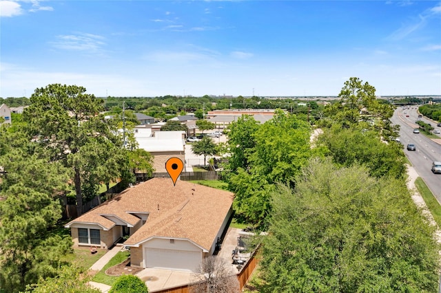 15202 Pebble Lake Dr, Houston, TX 77095 - bird's eye view