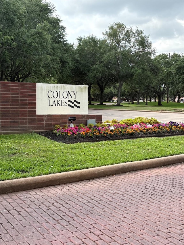 3631 Belmont Shore Ln, Missouri City, TX 77459 - community sign with a lawn