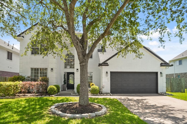 3631 Belmont Shore Ln, Missouri City, TX 77459 - traditional home with brick siding, driveway, and a garage