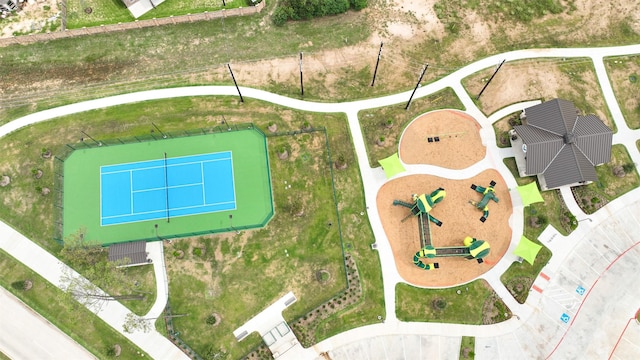 aerial view