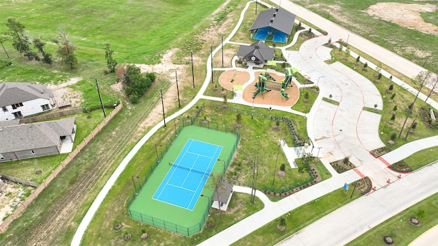 bird's eye view