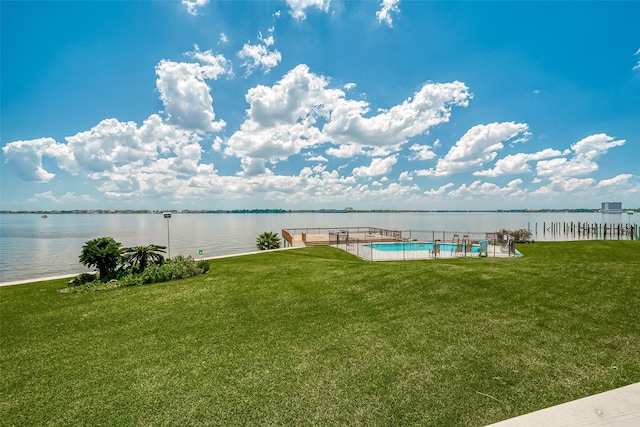 10 Mariner Village Dr, Pasadena, TX 77586 - property view of water featuring fence