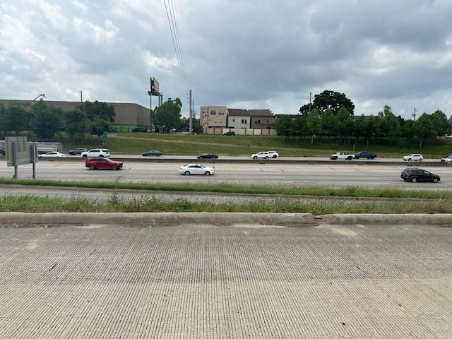 view of road with curbs