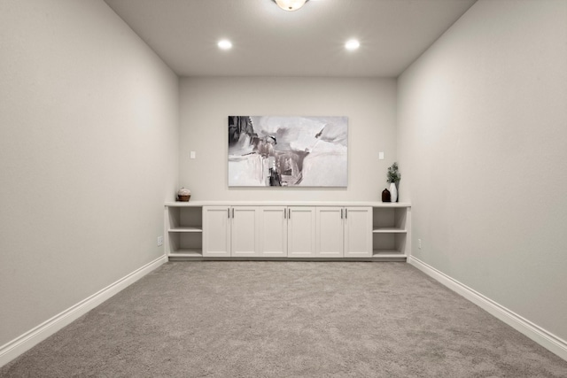 16711 Arboleda Dr, Humble, TX 77346 - empty room featuring carpet flooring, baseboards, and recessed lighting