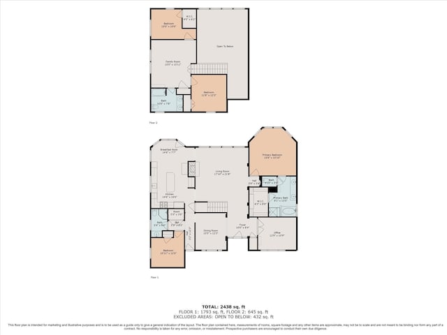 13907 Carrington Ln, Cypress, TX 77429 - home floor plan