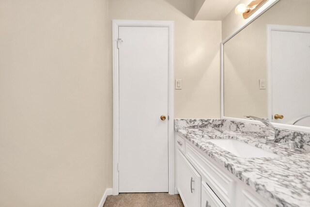 200 Old Bridge Lk, Houston, TX 77069 - bathroom featuring vanity and baseboards