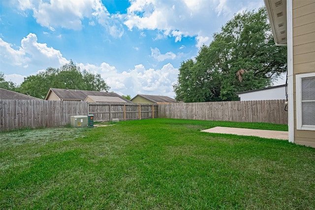 23931 Griffin House Ln, Katy, TX 77493 - view of yard with a fenced backyard