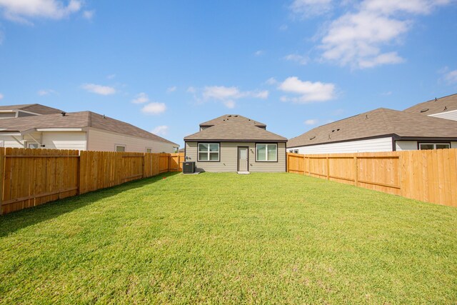 8113 Burnt Orchid Dr, Houston, TX 77016 - back of house with a fenced backyard