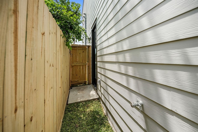 view of property exterior