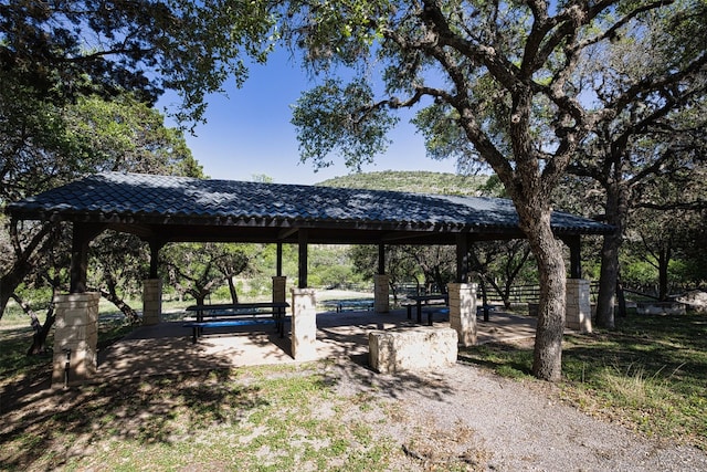 surrounding community featuring a gazebo