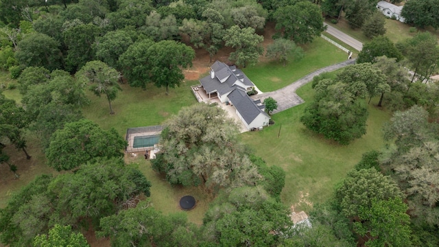 drone / aerial view