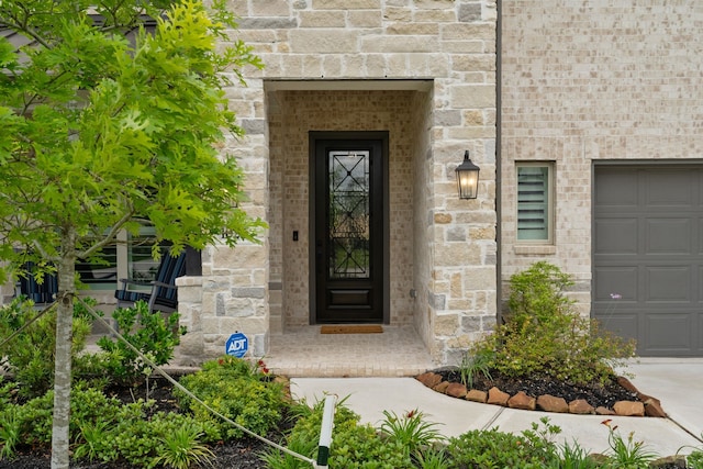 1025 Mission River Dr, Conroe, TX 77304 - property entrance featuring brick siding