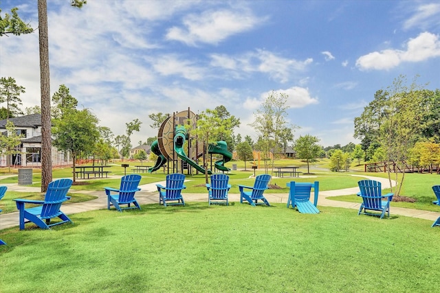 8143 Black Percher St, Conroe, TX 77385 - community playground featuring a yard