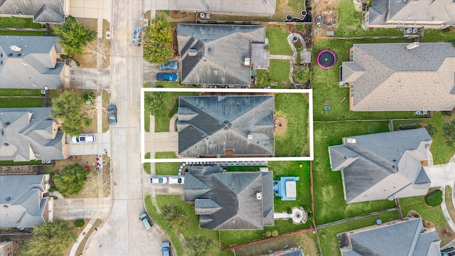8143 Black Percher St, Conroe, TX 77385 - aerial perspective of suburban area