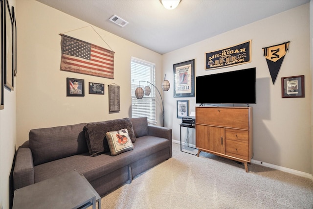 8143 Black Percher St, Conroe, TX 77385 - living room with carpet flooring and baseboards